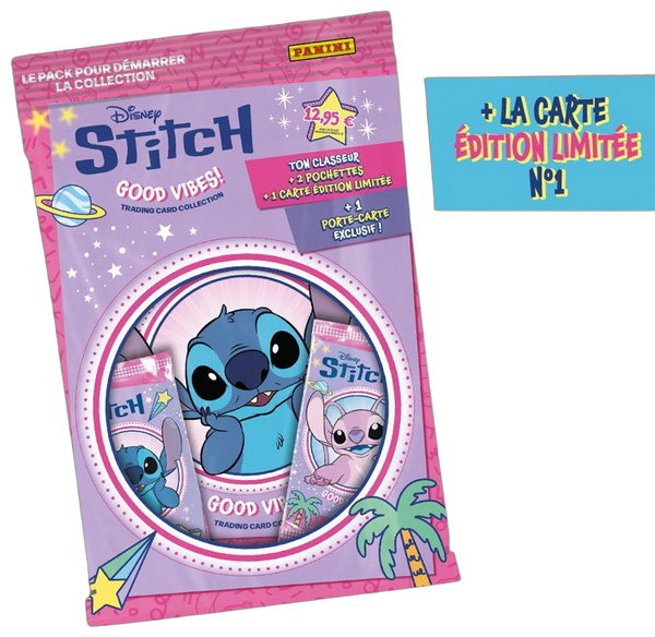 Pack de démarrage Disney Stitch 2026 Panini