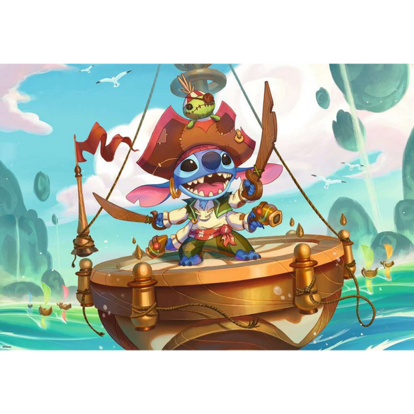 Stitch - Boucanier alien - visuel puzzle