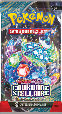 Booster Couronne Stellaire illustration Terapagos Forme Stellaire