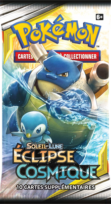 Booster Éclipse Cosmique illustration Tiplouf Tortank