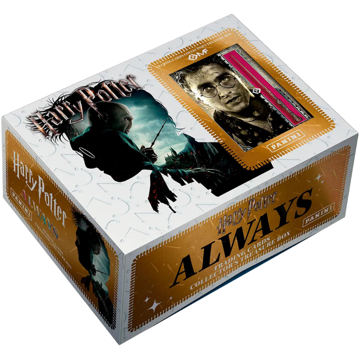 Treasure Box Panini Harry Potter ALWAYS Trading Cards, variante Harry Potter
