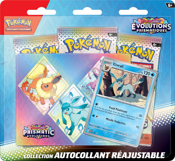 TriPack - Évolutions Prismatiques — Illustration Givrali
