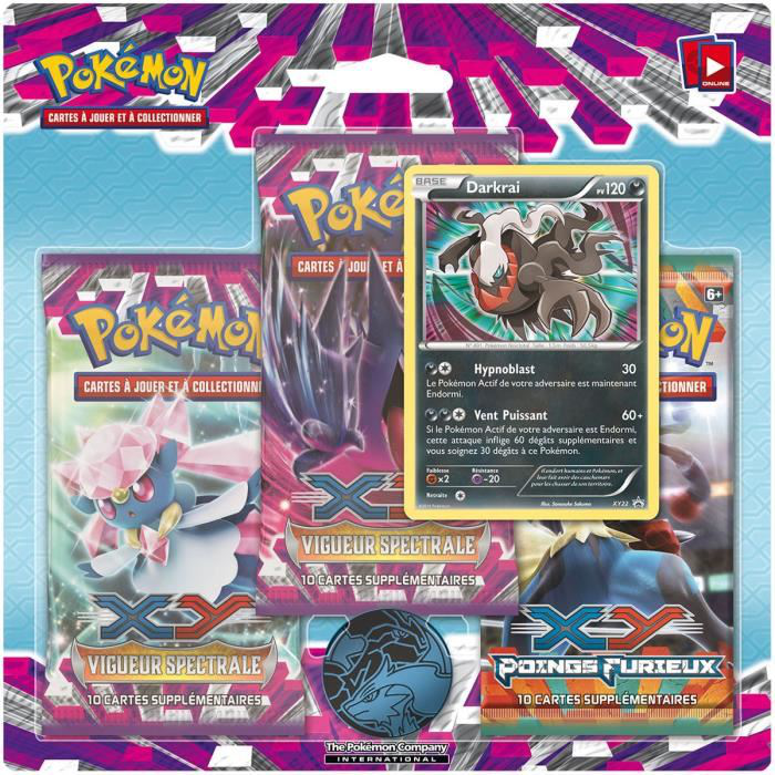 TriPack - XY Vigueur Spectrale — Illustration Darkrai