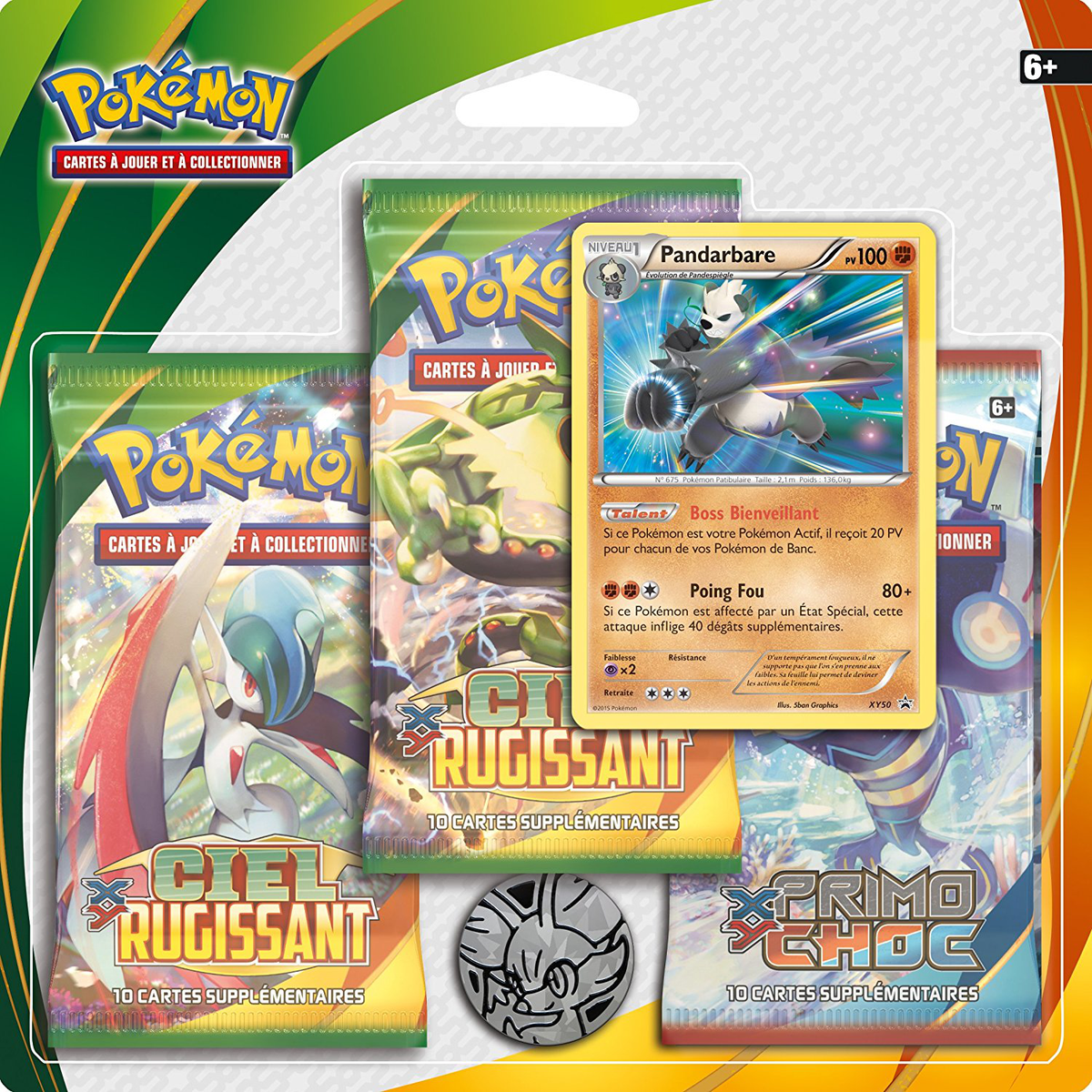 TriPack - XY Ciel Rugissant — Illustration Pandarbare