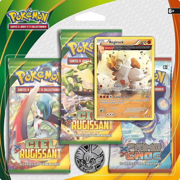 TriPack - XY Ciel Rugissant — Illustration Regirock