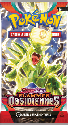 Booster Flammes Obsidiennes illustration Tyranocif Téracristal
