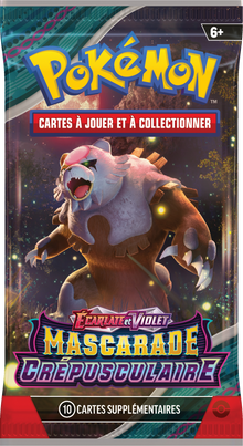 Booster Mascarade Crépusculaire illustration Ursaking Lune Vermeille