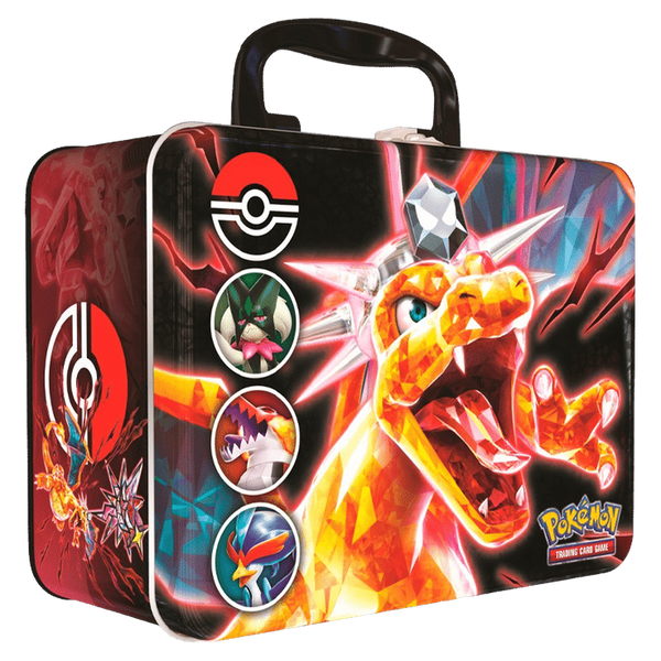 Valisette Pokémon Automne 2023 Dracaufeu Téracristal, coffre de collection métallique