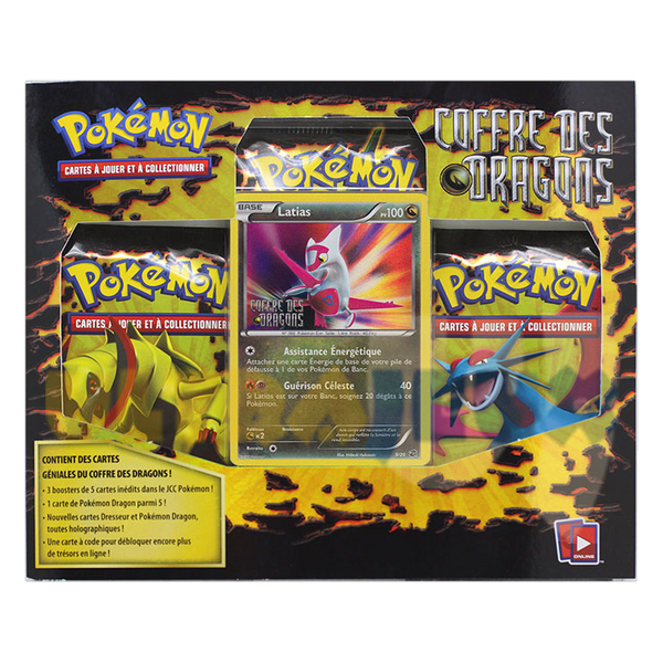 TriPack - Coffre des Dragons / Latias, scellé français
