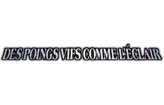 Logo Des Poings Vifs comme l'Éclair